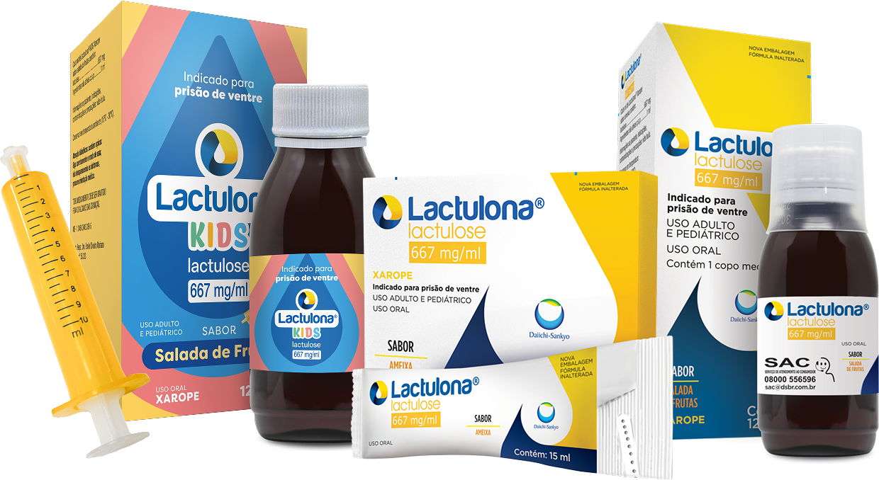 Pack de caixas de Lactulona